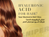 Hyaluronic Acid for Hair? Your Shortcut to Hair Gloss