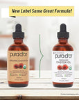 PURA D'OR Organic Castor Oil (4oz + 2 BONUS Pre-Filled Eyelash & Eyebrow Brushes)