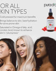 PURA D'OR Organic Rosehip Seed Oil