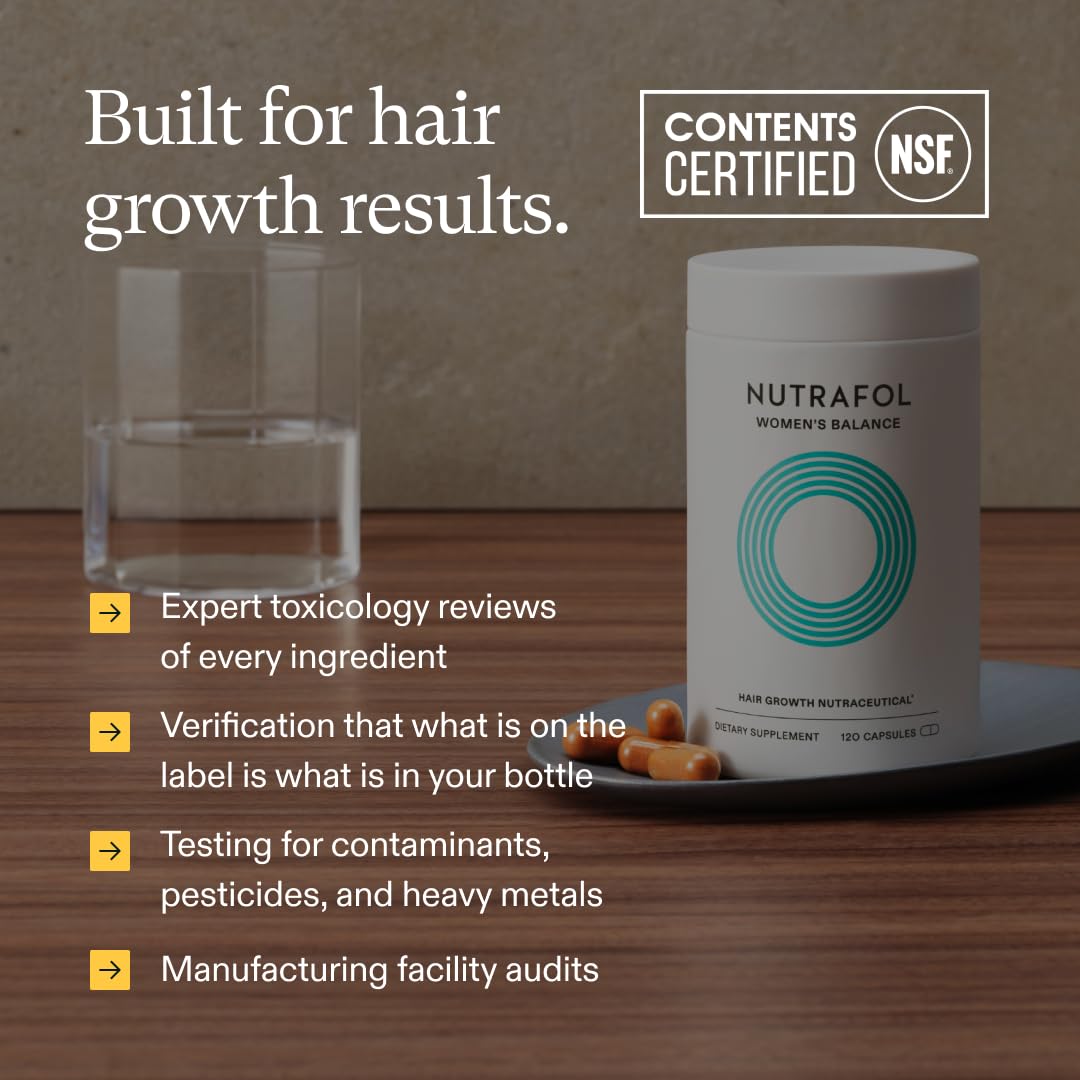 Nutrafol Women&#39;s Balance Hair Growth Supplements