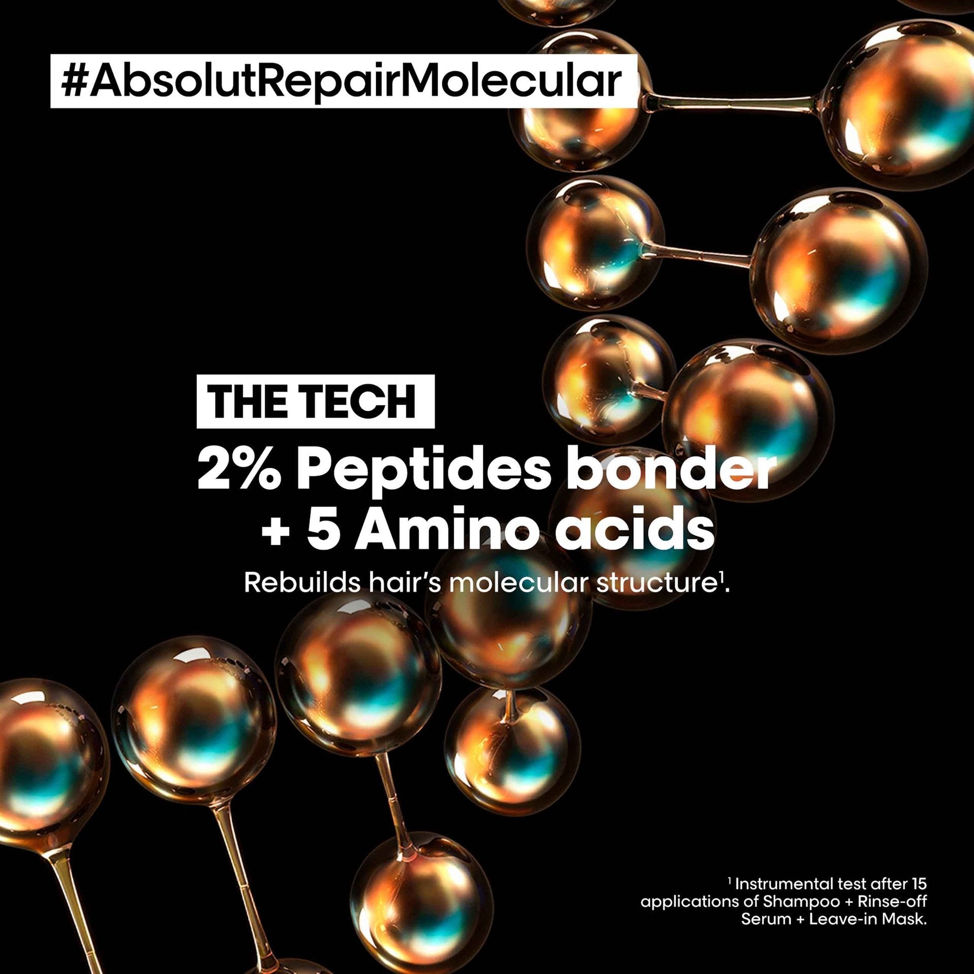 L&#39;Oreal Absolut Deep molecular repairing hair rinse-off serum