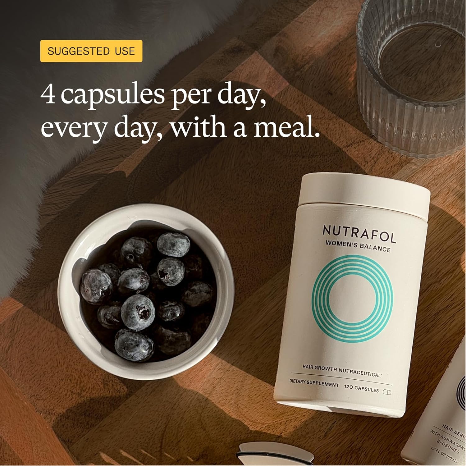 Nutrafol Women&#39;s Balance Hair Growth Supplements