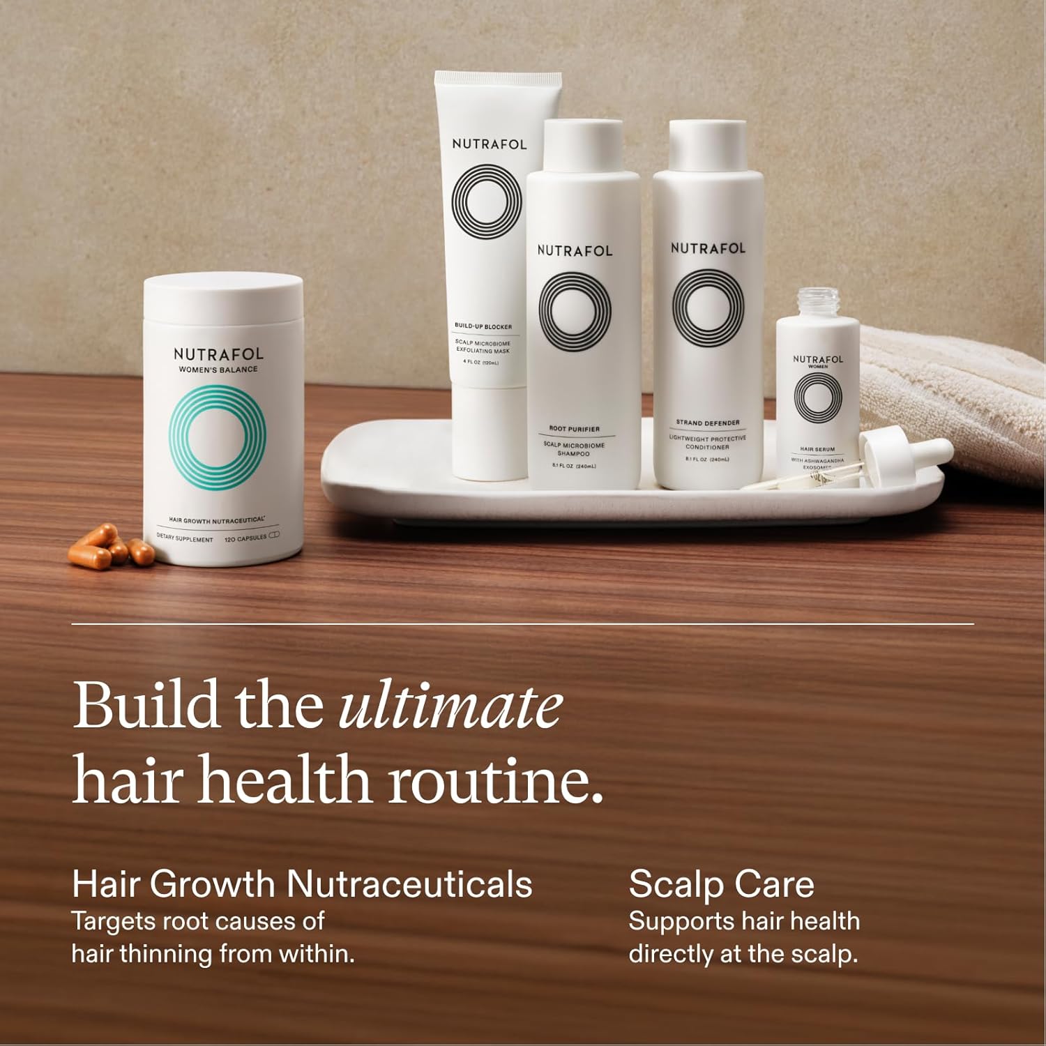 Nutrafol Women&#39;s Balance Hair Growth Supplements