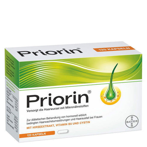 PRIORIN Capsules *Imported Directly from Germany* KAMINOMOTO HAIR GROWTH TRIGGER - Sniper DealHair Treatment, Hair Loss Protection Sniper Deal Priorin 120 Capsules - 2 Months Supply -
